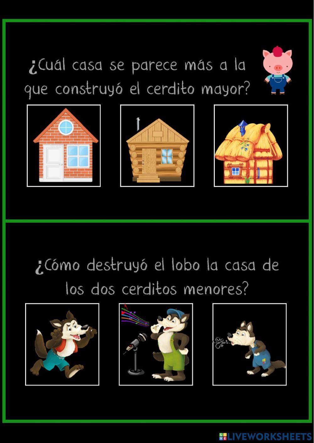 Cuento los Tres Cerditos