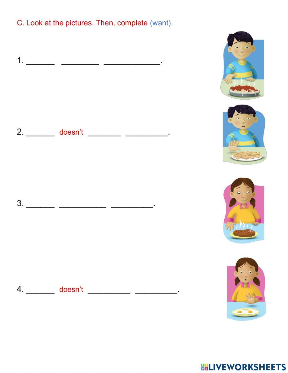 Review 2 class activity 1 - present simple