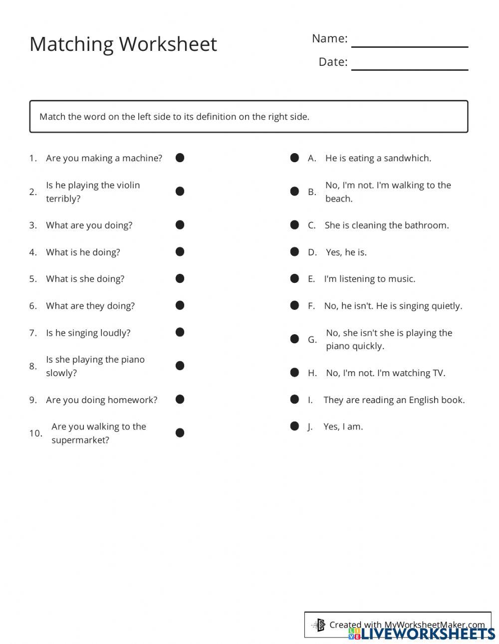 999020 Things we do ljbyrom LiveWorksheets