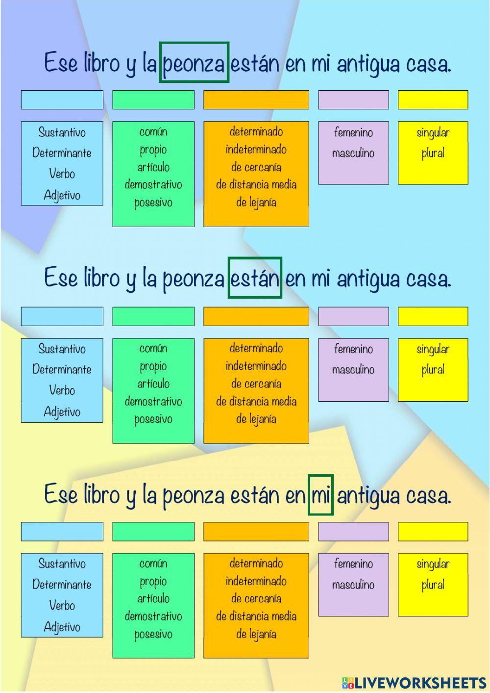 Análisis de palabras T3-05 Análisis de palabras T3-05