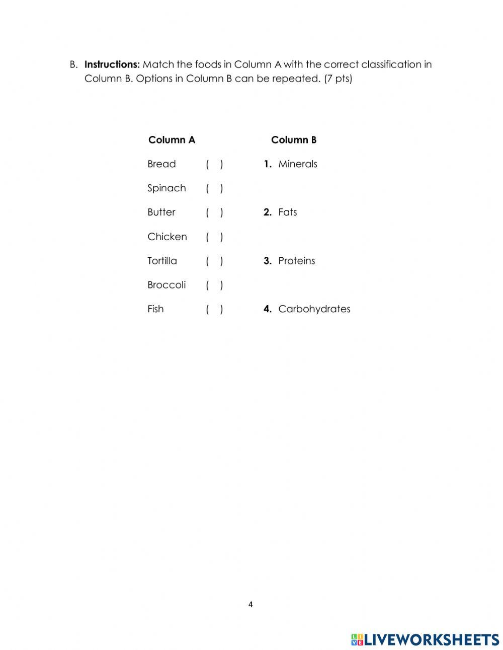 II Short Test 5 Grade ITri 2021