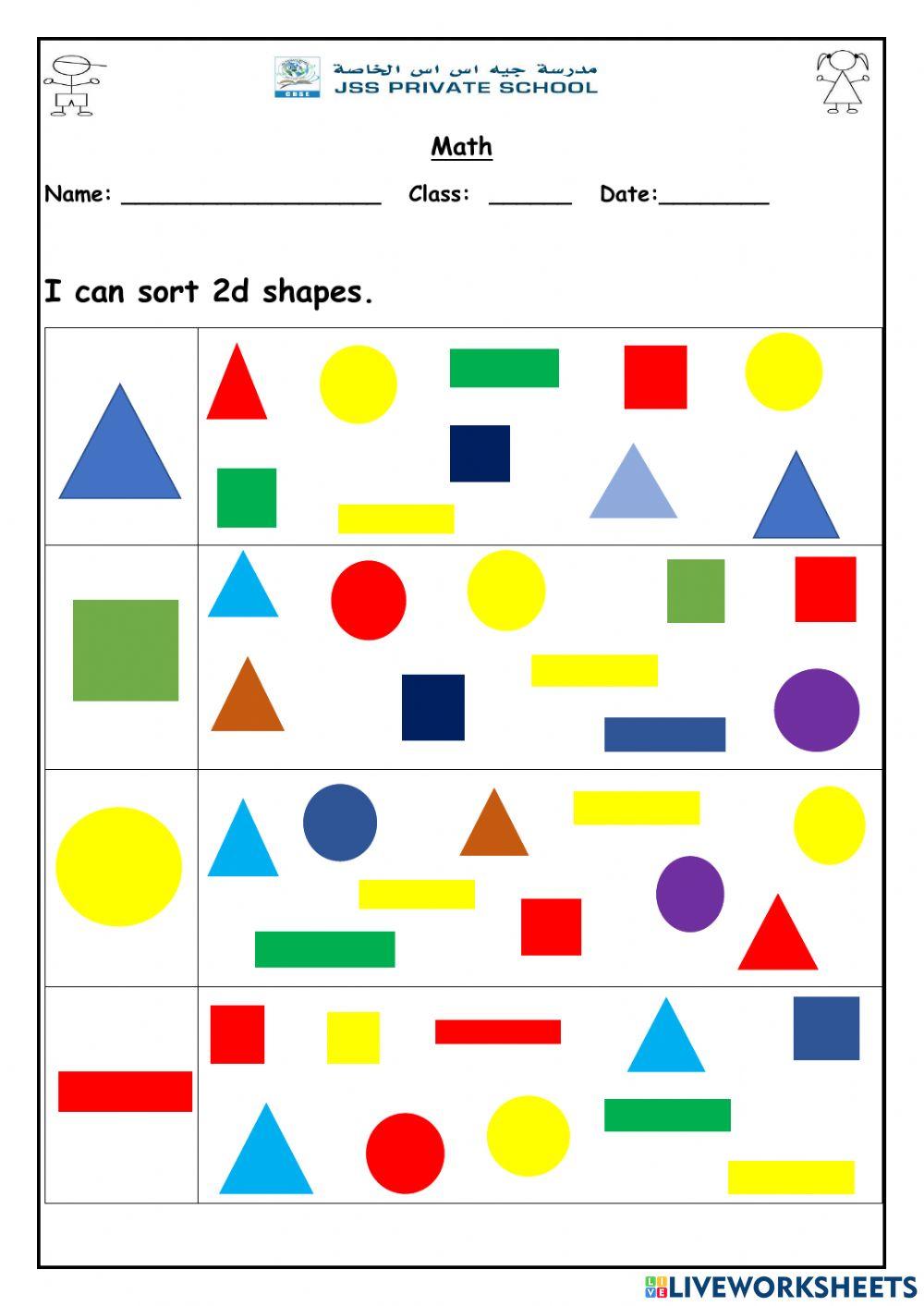 2 d shapes