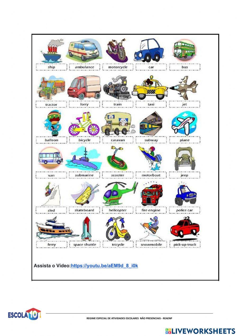 Escola P. Virginio - 5° ano - 24-05 a 07-06