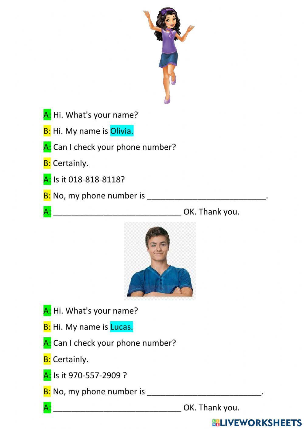 What is your phone number?