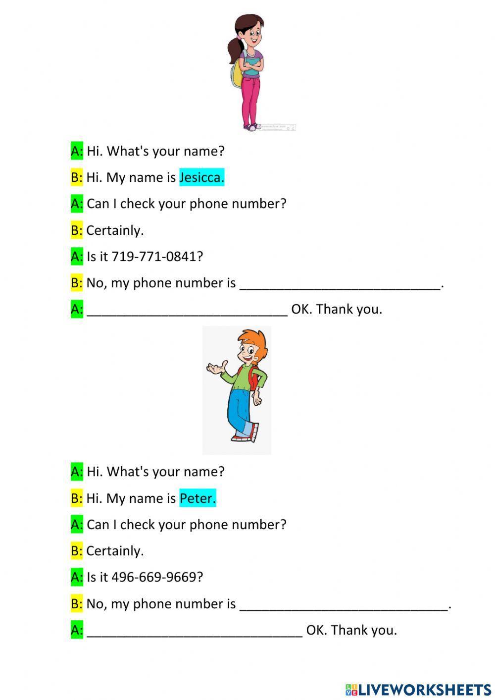 What is your phone number?