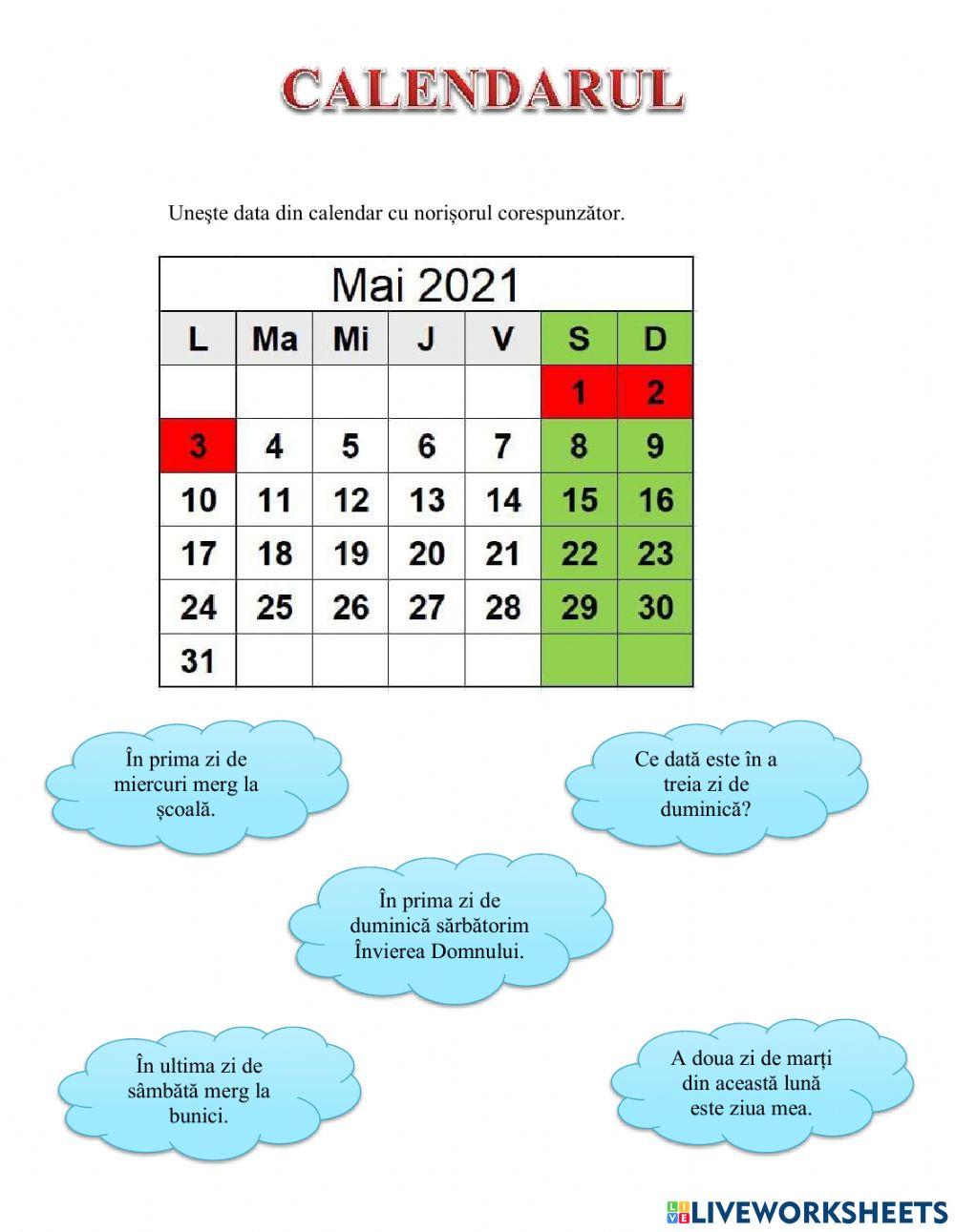 Calendarul