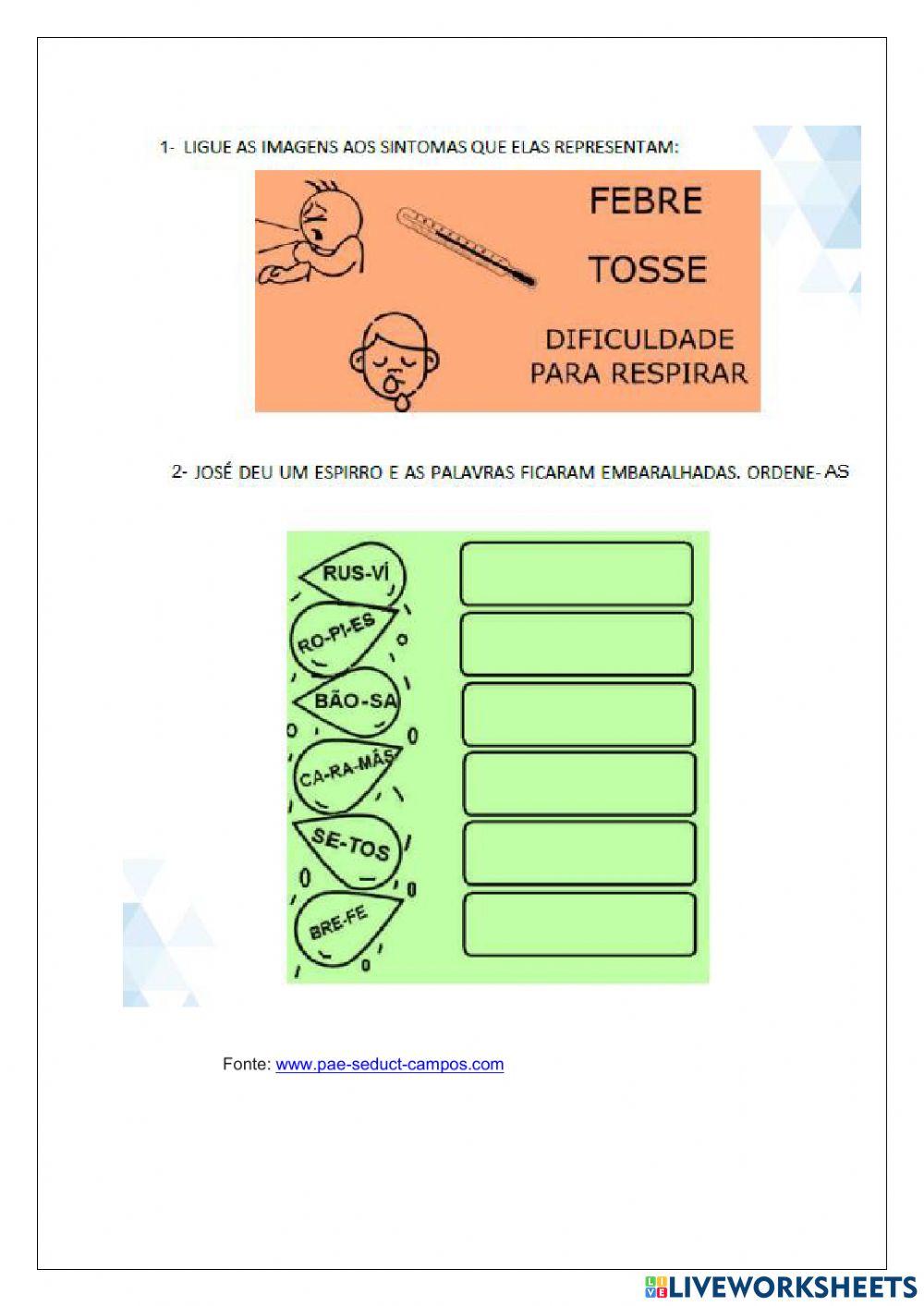 Interpretação de Texto- COVID