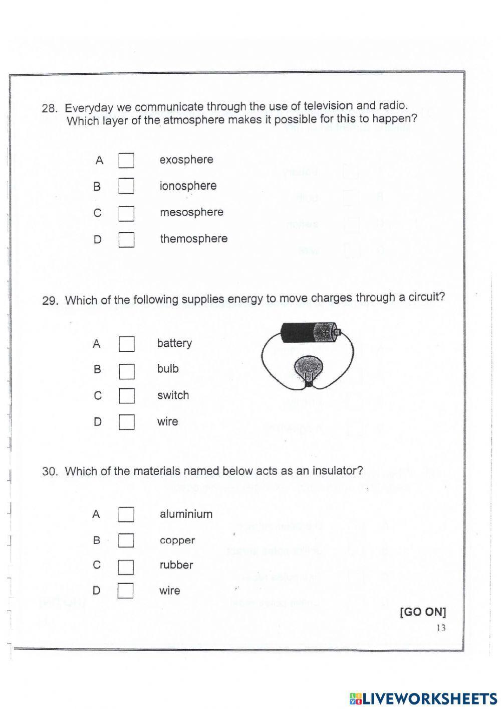 2014 GLAT Section 1 (Part B)