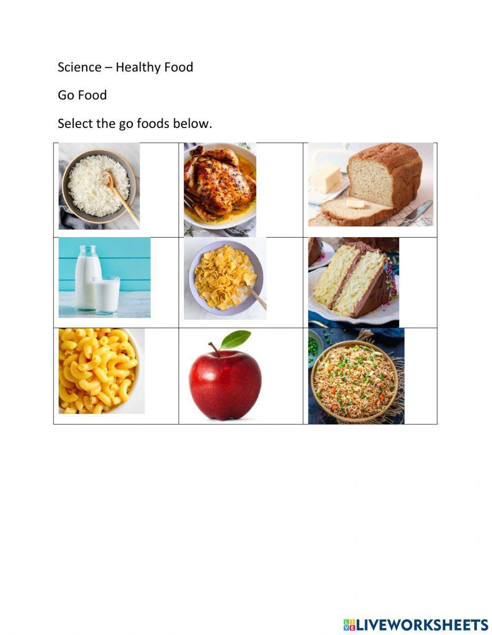 Science - go food