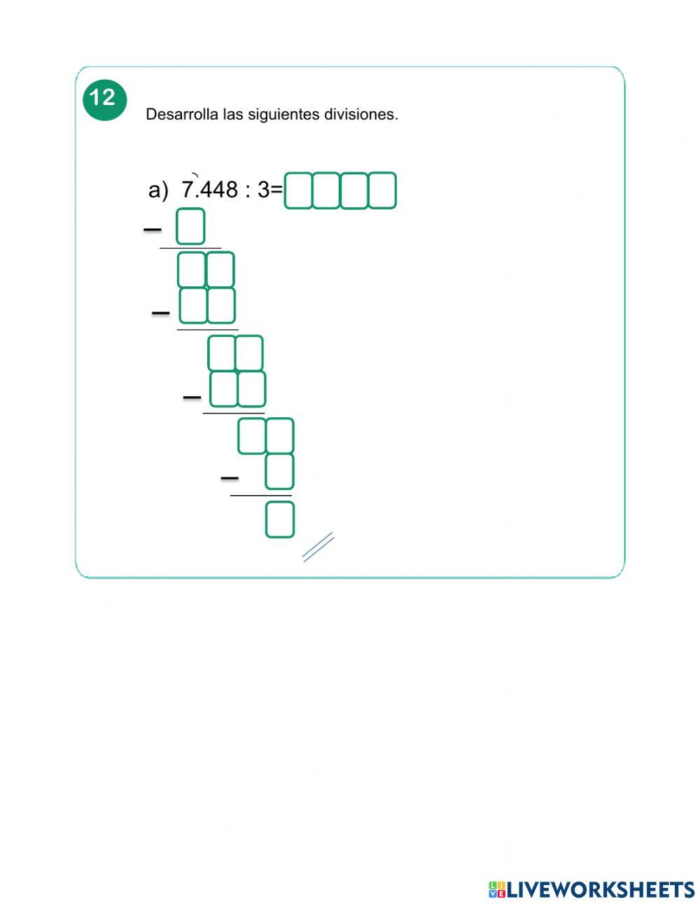 Preparación para examen matemática