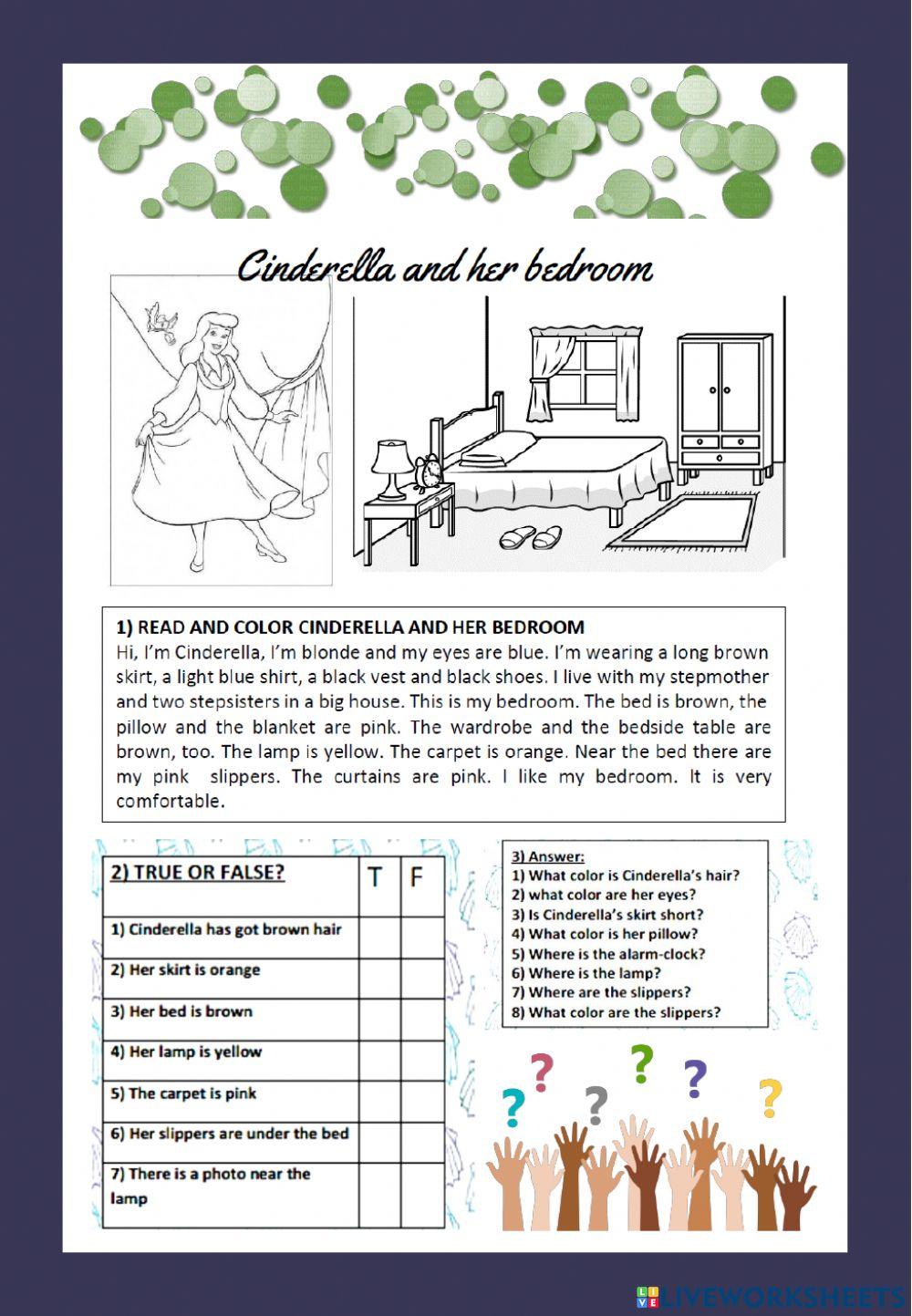 Bedroom & Cinderella