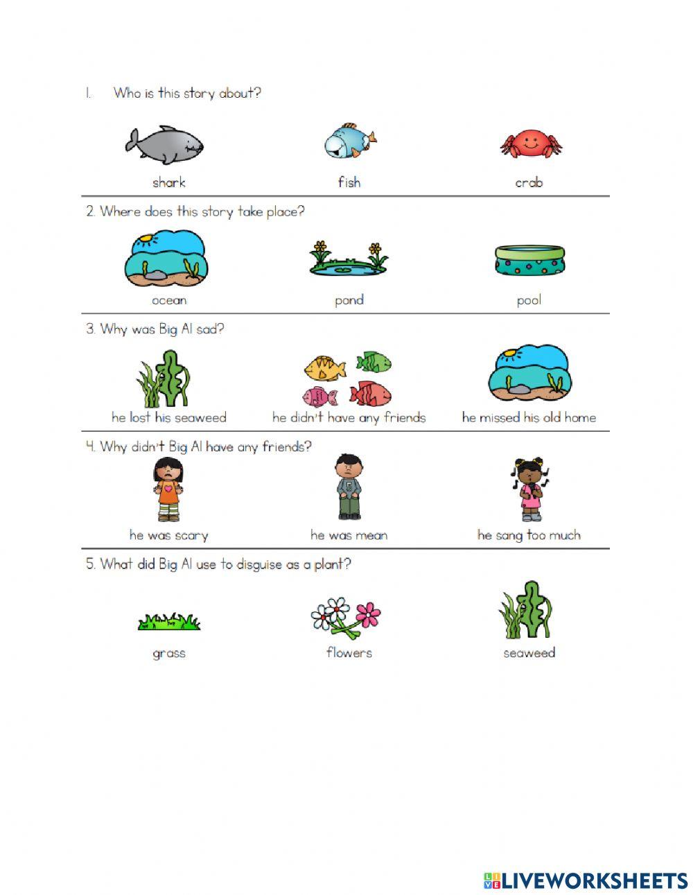 Big Al worksheet | Live Worksheets