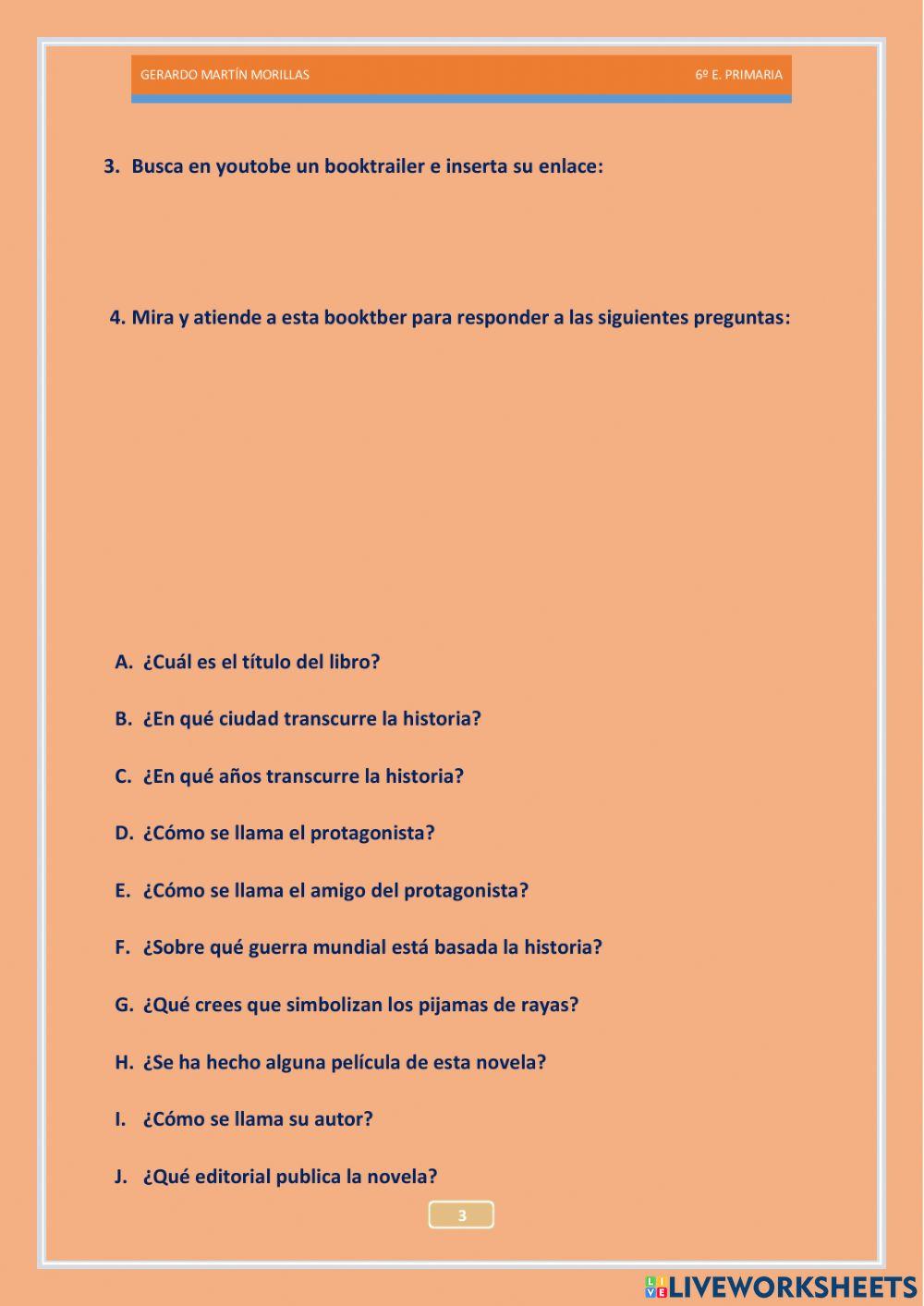 Competencia literaria. Tarea 10.