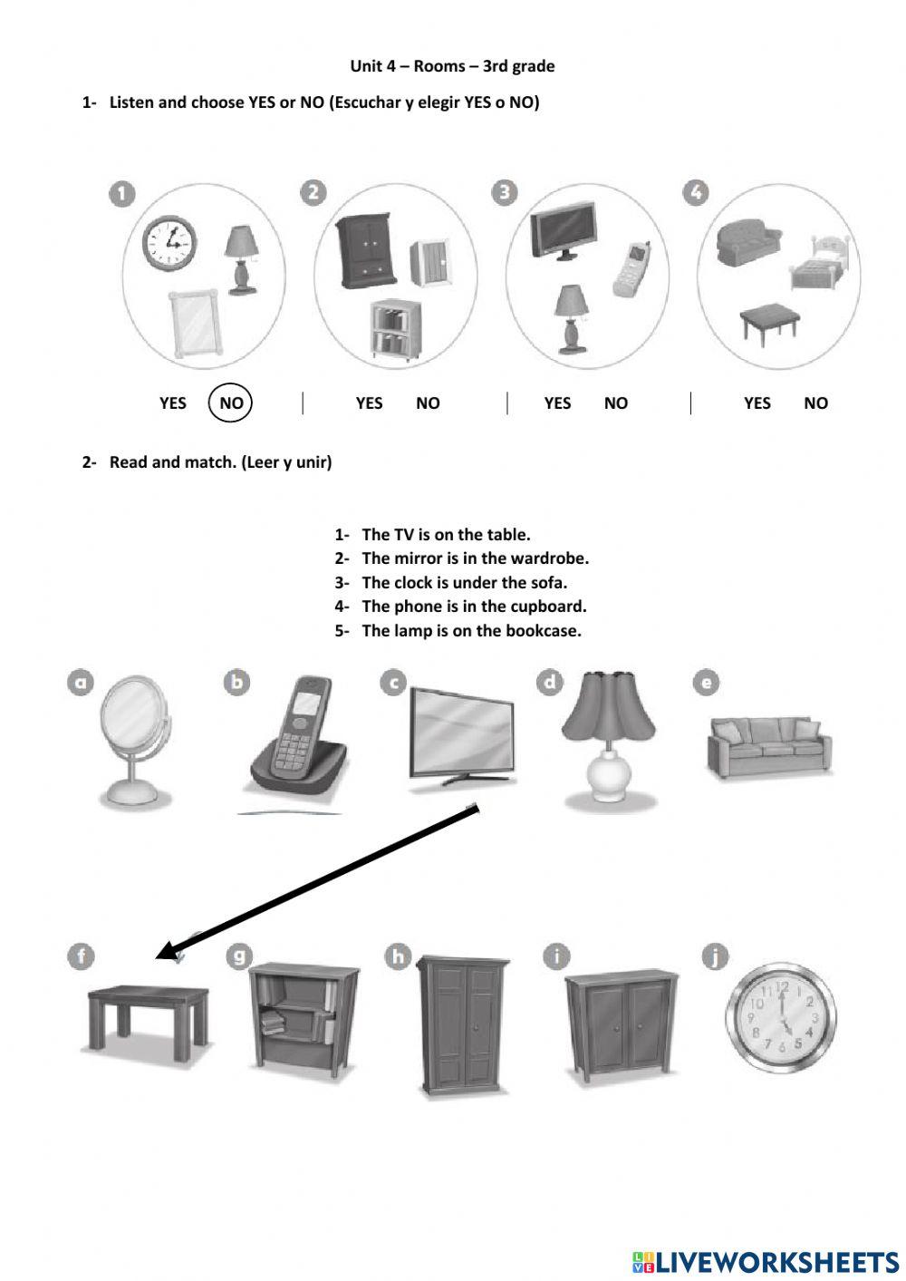 PW unit 4 - 3rd grade