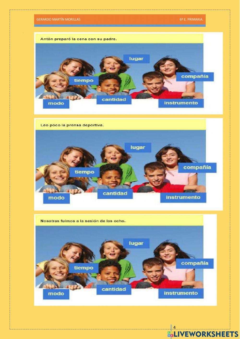 Taller de gramática. Ficha 13.