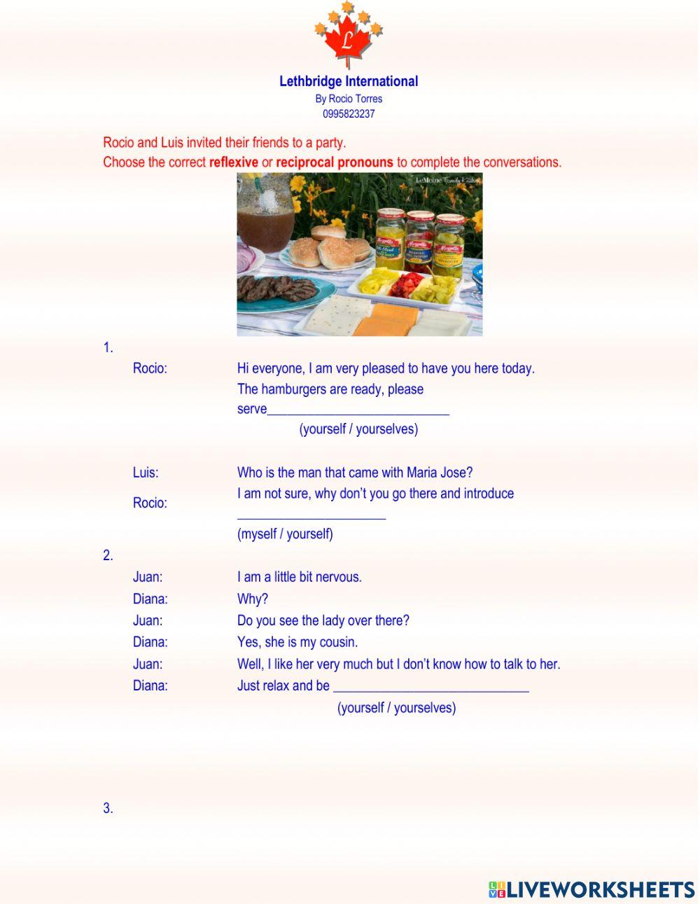 Reflexive and reciprocal pronouns