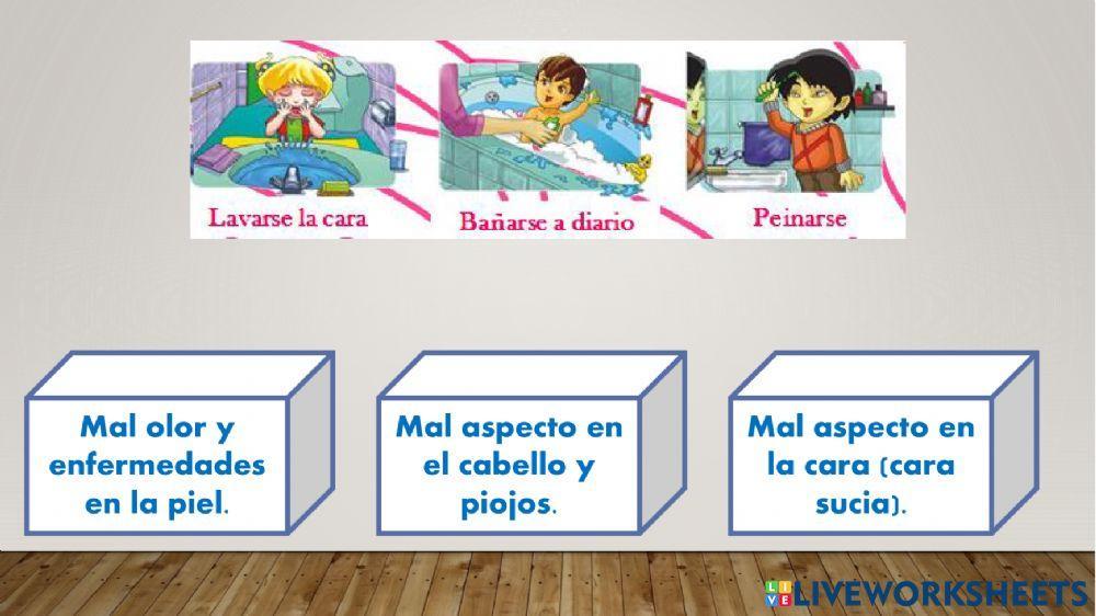 Vida saludable habitos de higiene personal