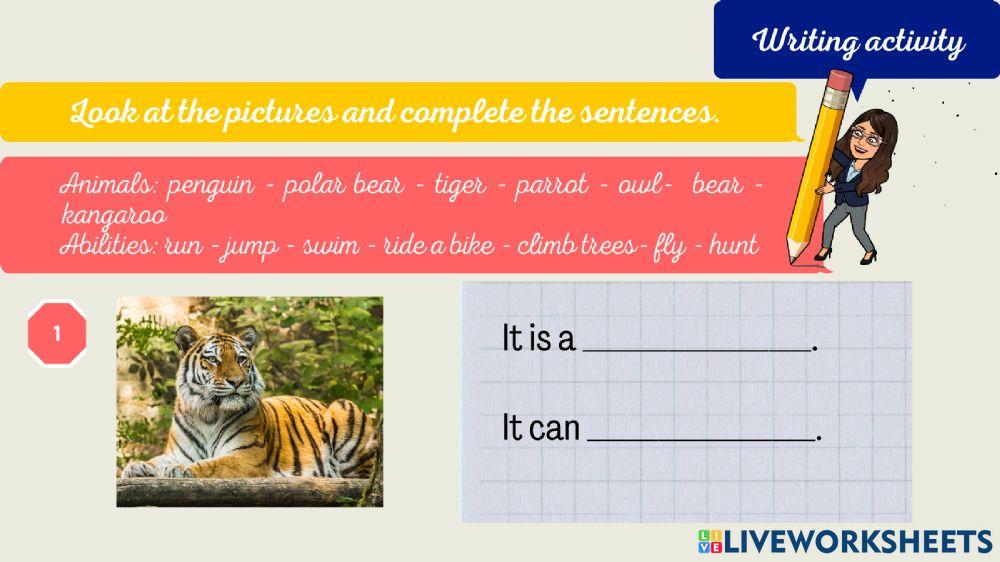 Animals and their abilities