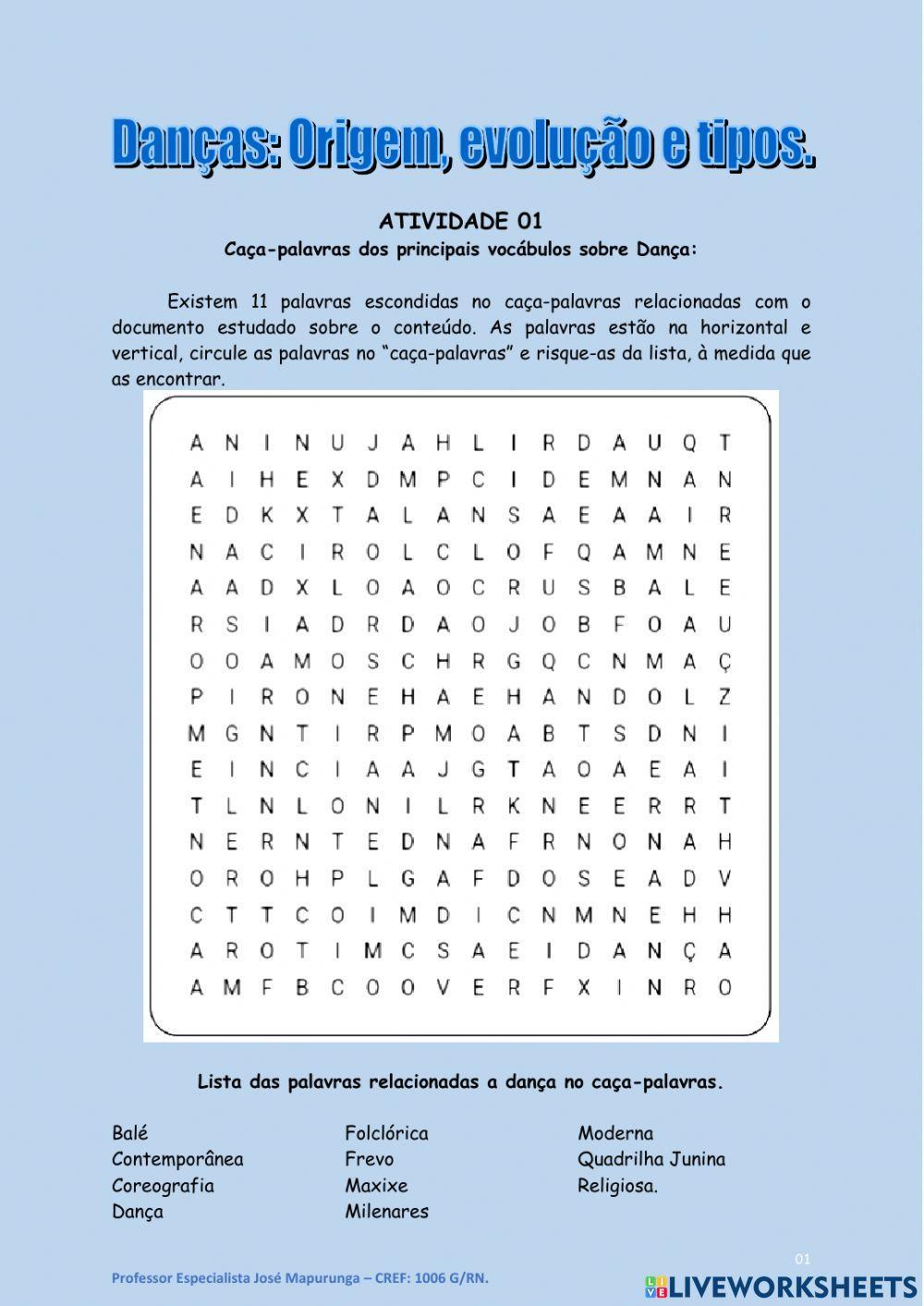 Dança: Origem, evolução e tipos.