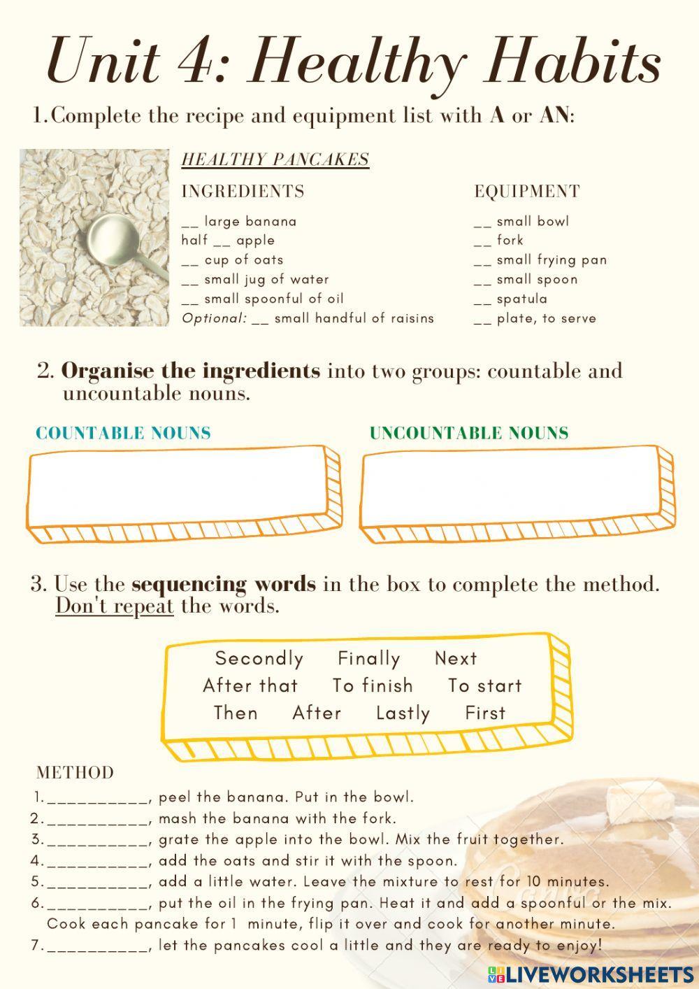 Healthy Habits: Recipe 1001128 | Carly_Mc | Live