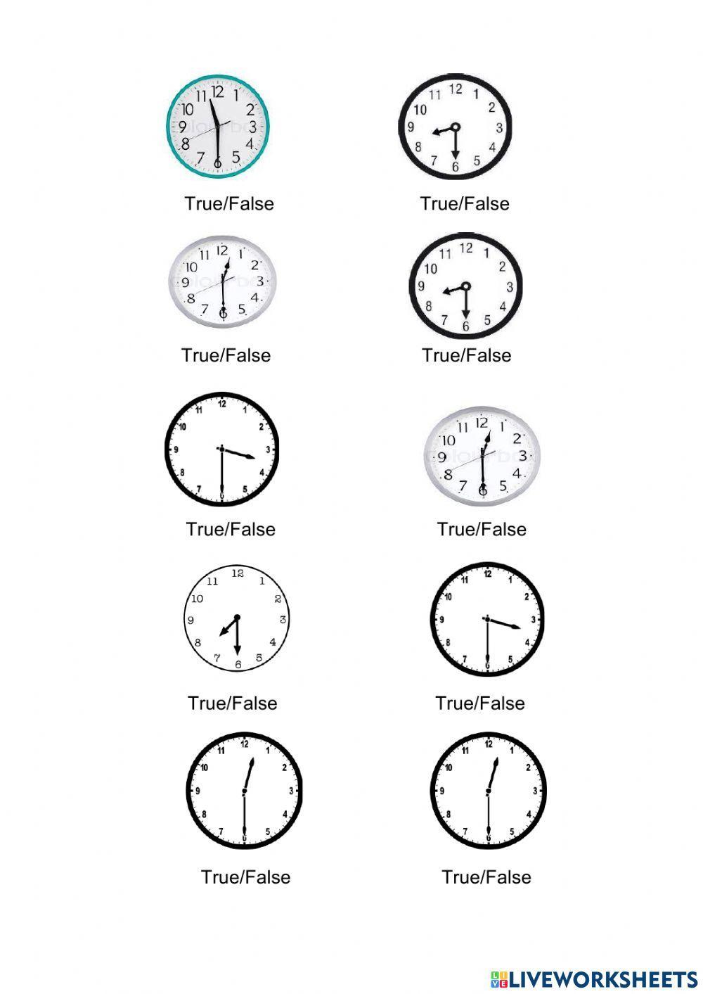 What time is it? I 3º