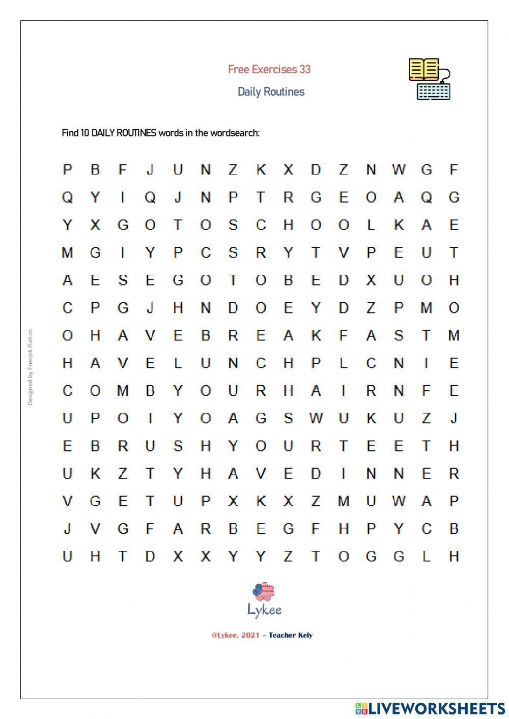 Free32-Daily Routines