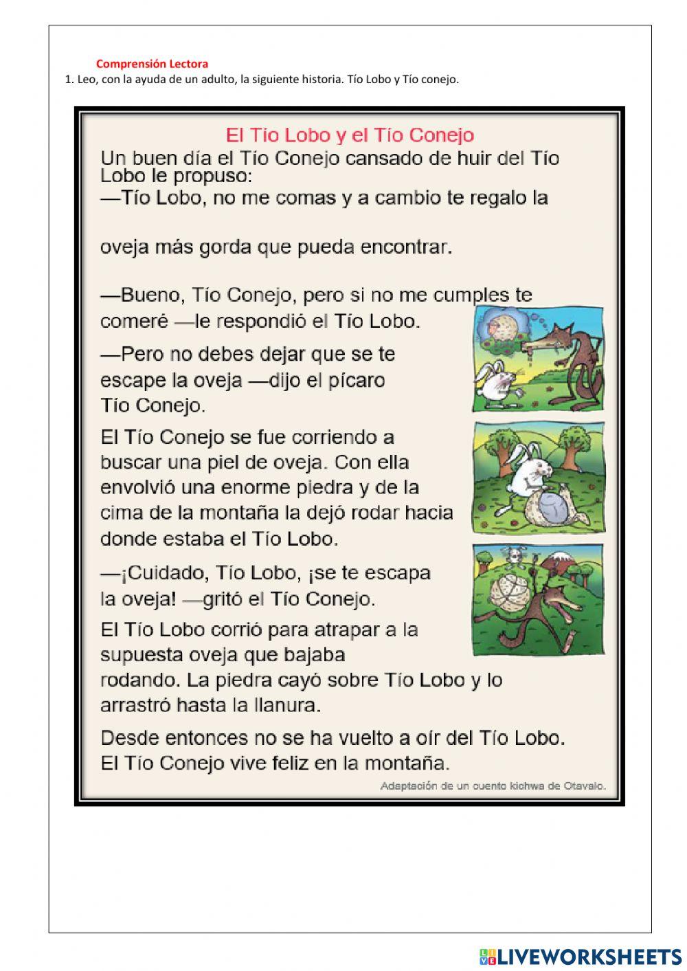 Comprensión lectora