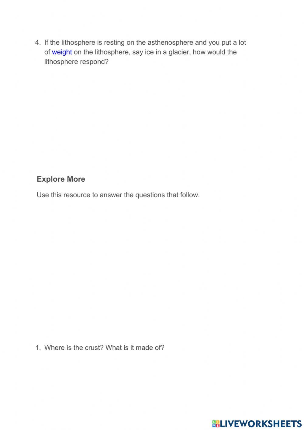 3.18 Lithosphere and Asthenosphere