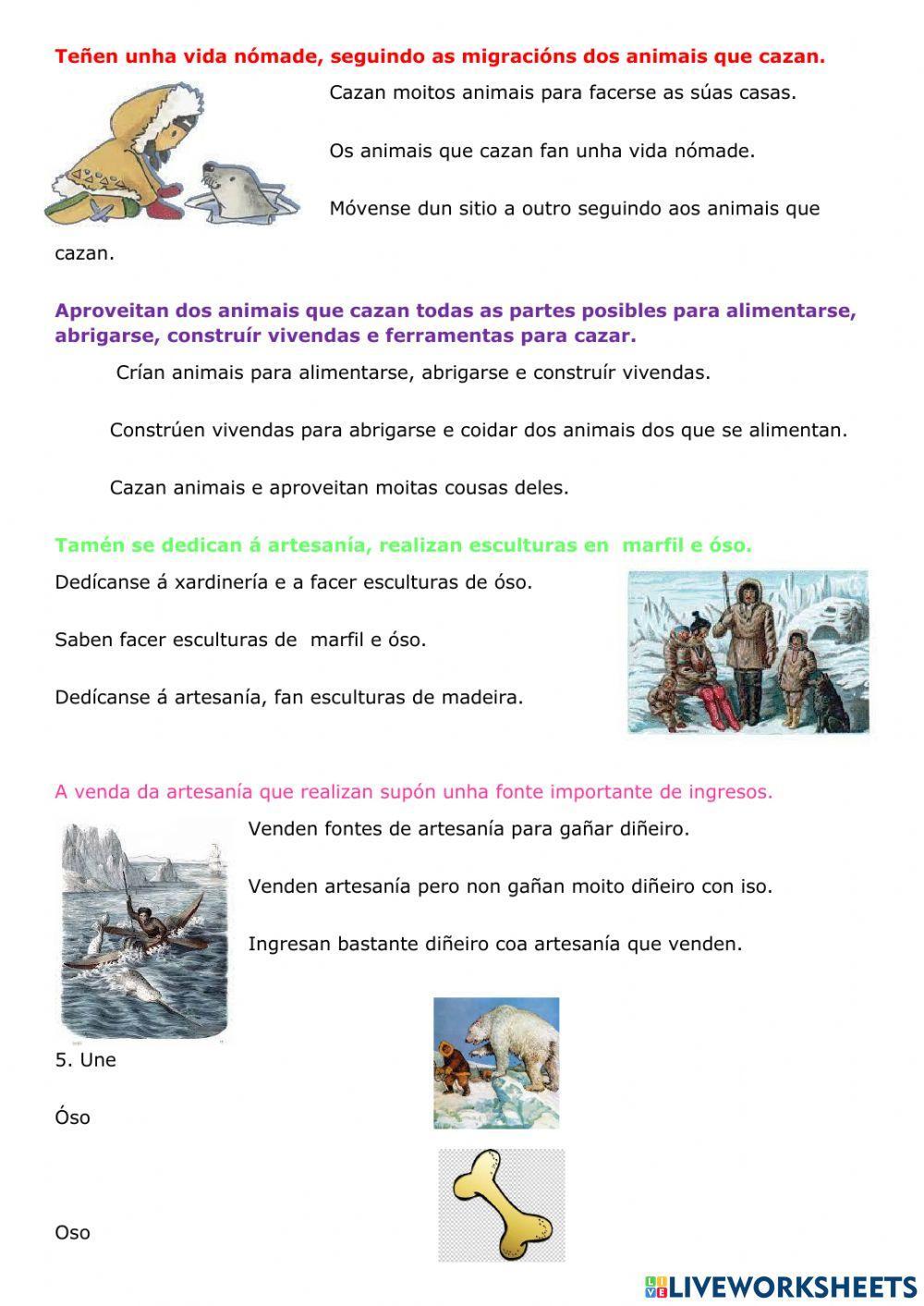 Os esquimós c. lectora Os esquimós c. lectora