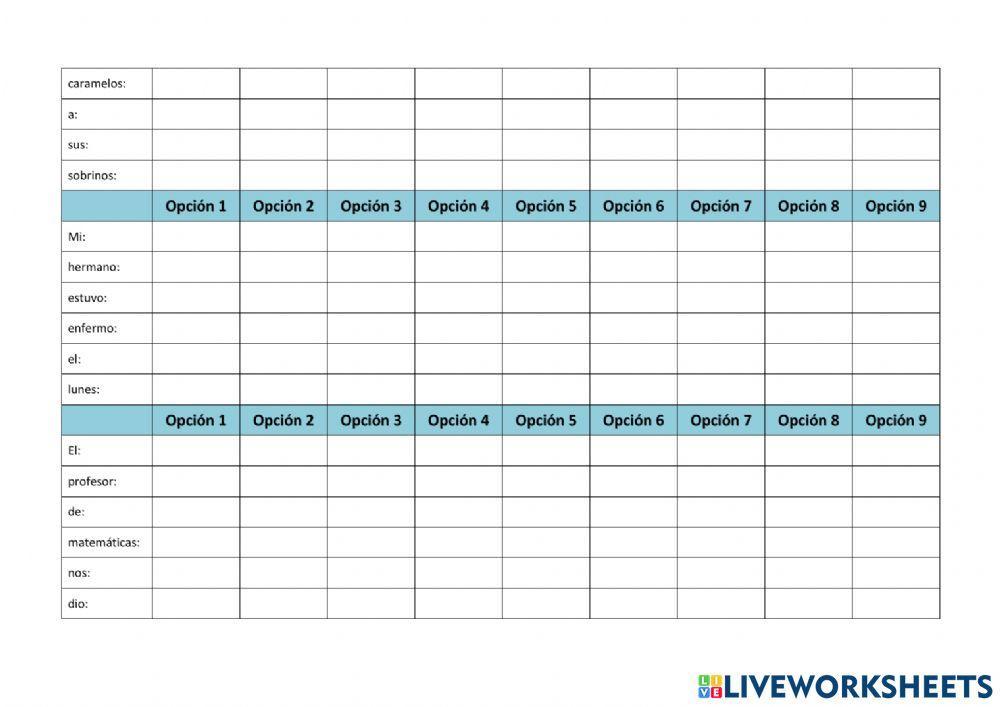 Análisis Sintáctico y Análisis Morfológico