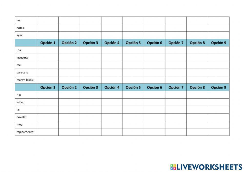 Análisis Sintáctico y Análisis Morfológico