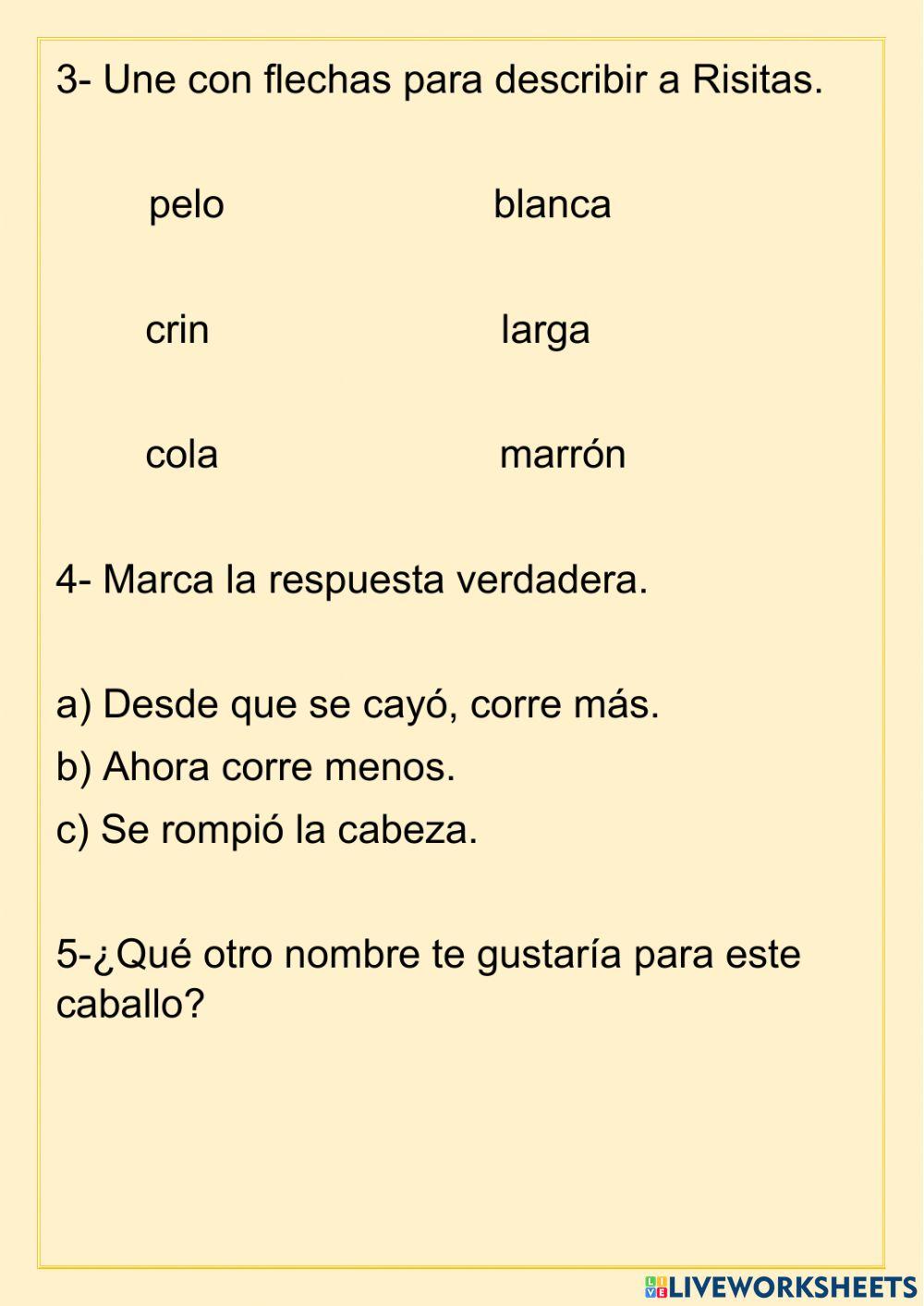 El caballo de mi tío