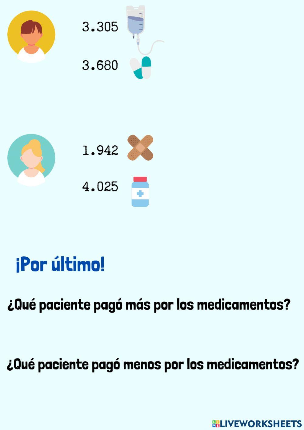 Adición de números hasta 9.999