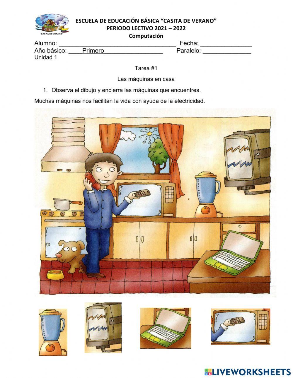 Las máquinas que hay en casa