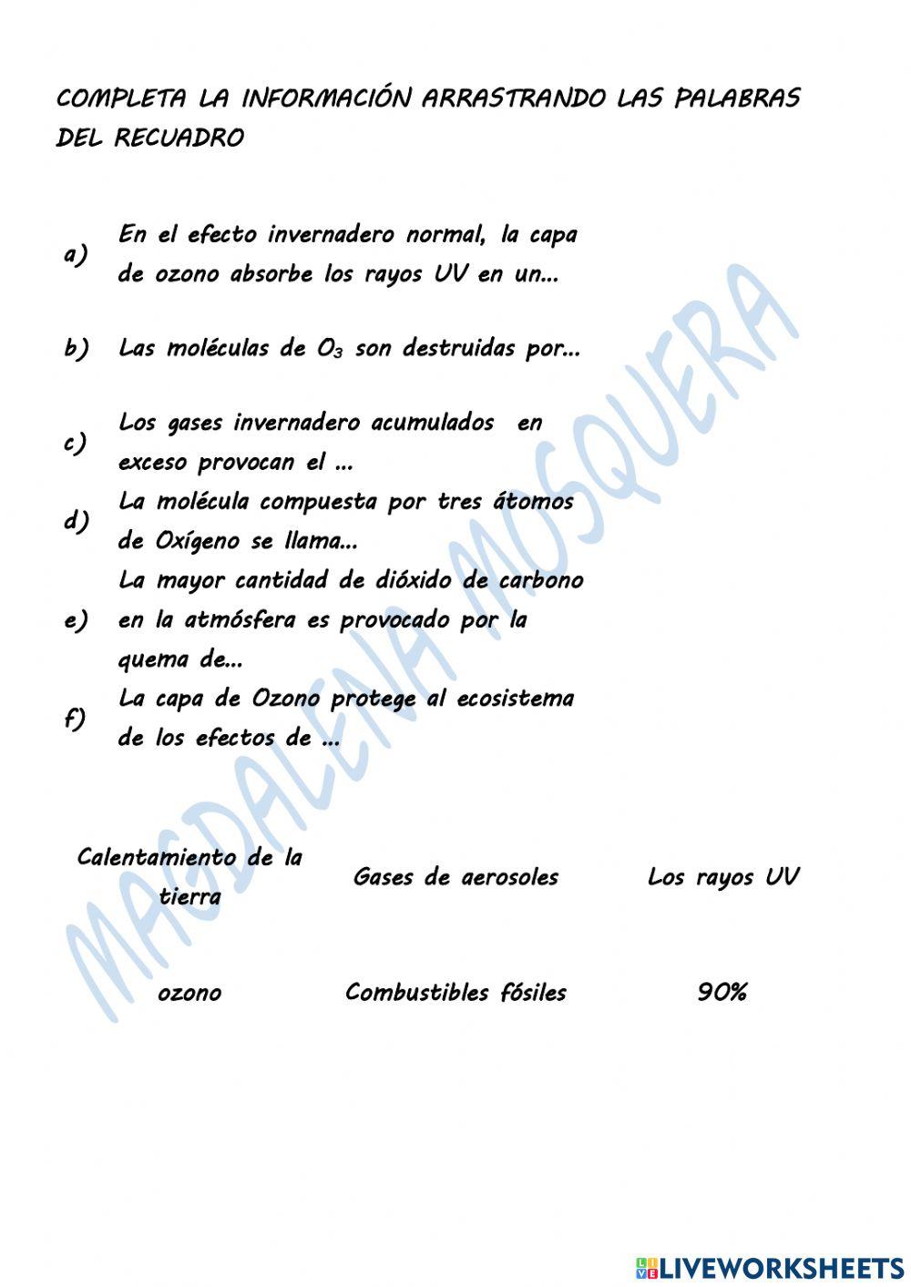 El calentamiento global