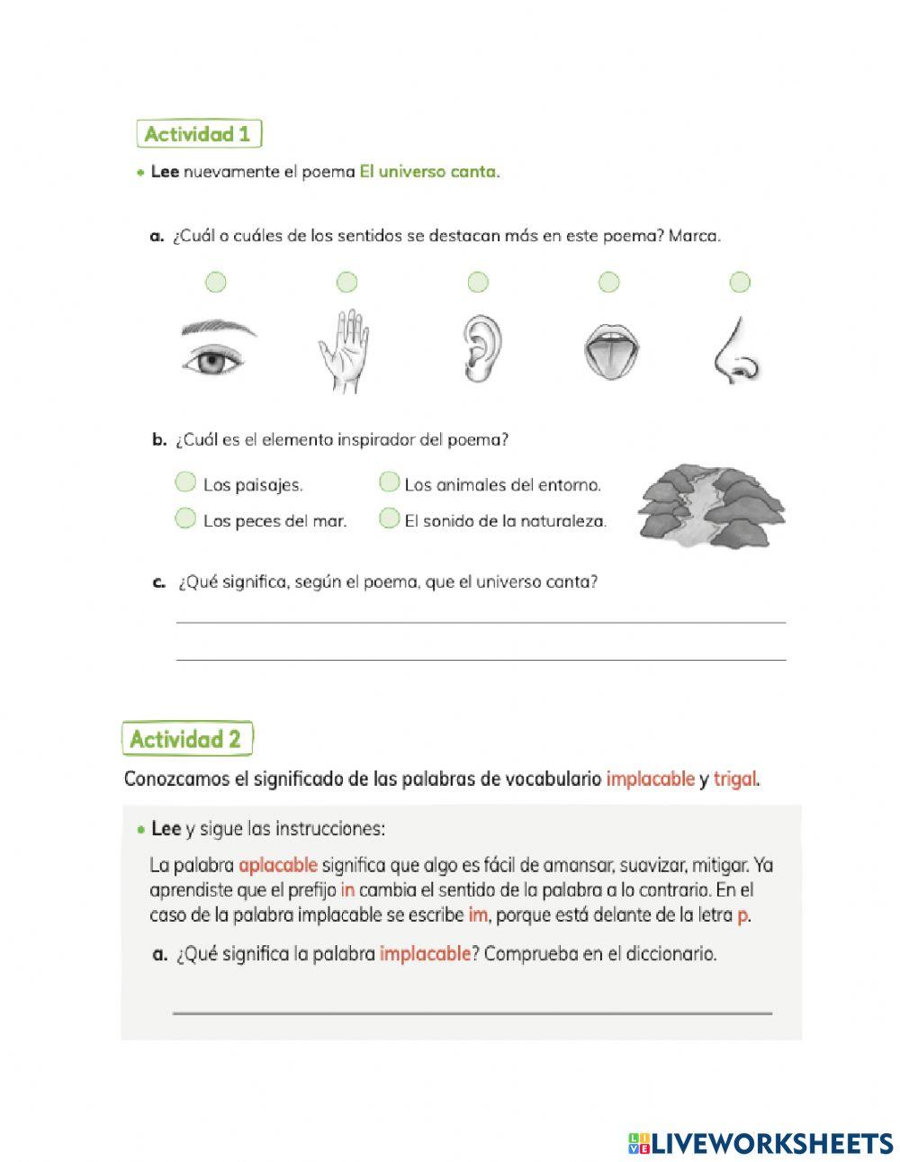 Género lírico:Poemas