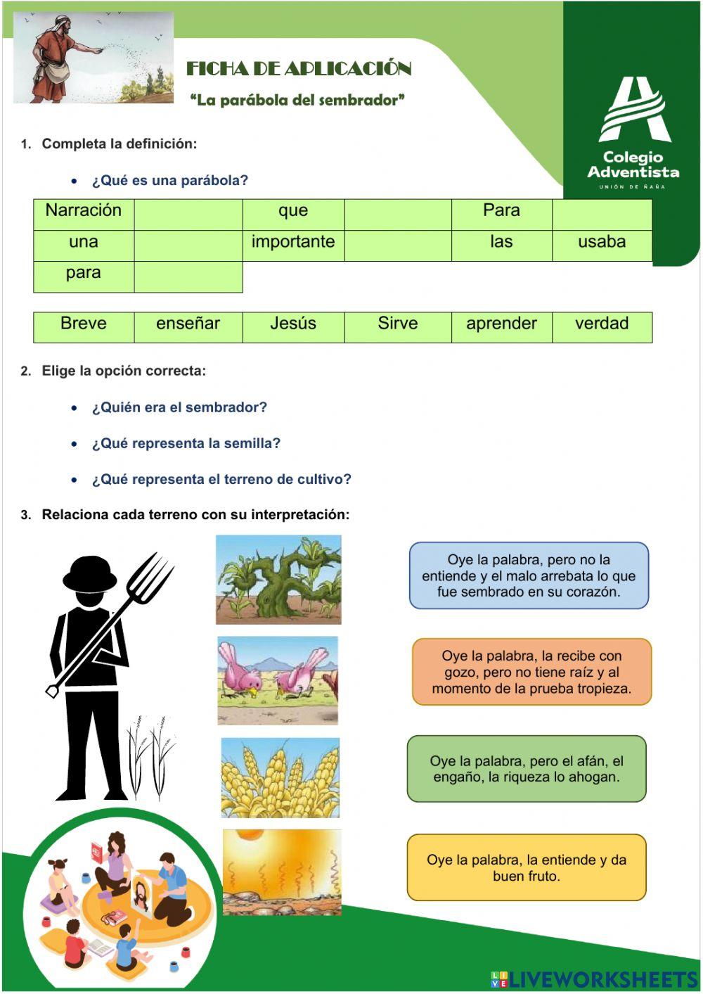 Parábola del sembrador