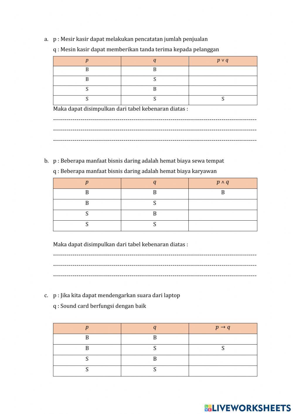 LKPD 1 kalimat terbuka, pernyataan, kalimat majemuk