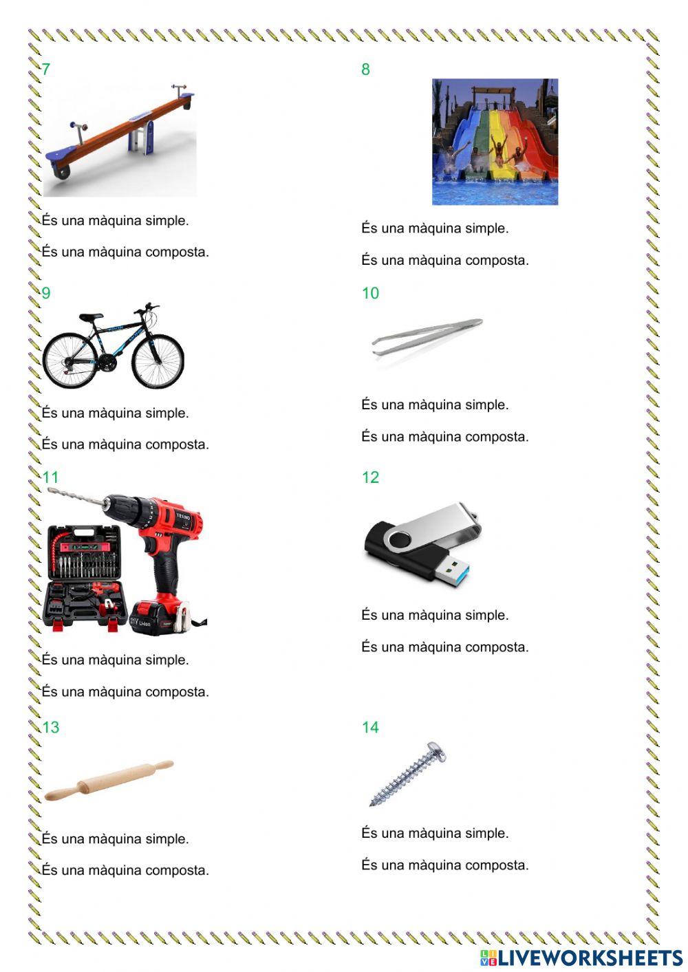 Màquines simples i compostes