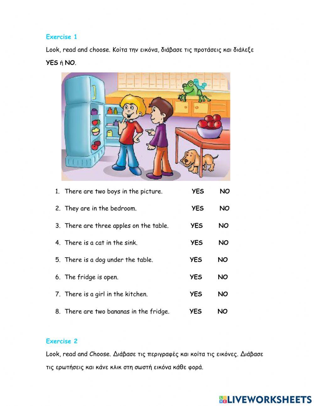 Elementary 1 (There is-there are Revision)