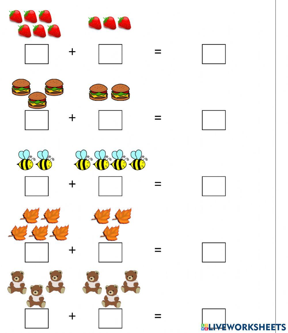 اجمع واوجد الناتج يا بطل
