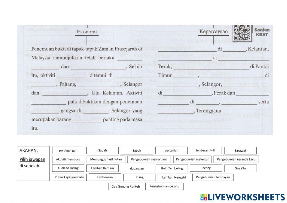 Zaman prasejarah di Malaysia