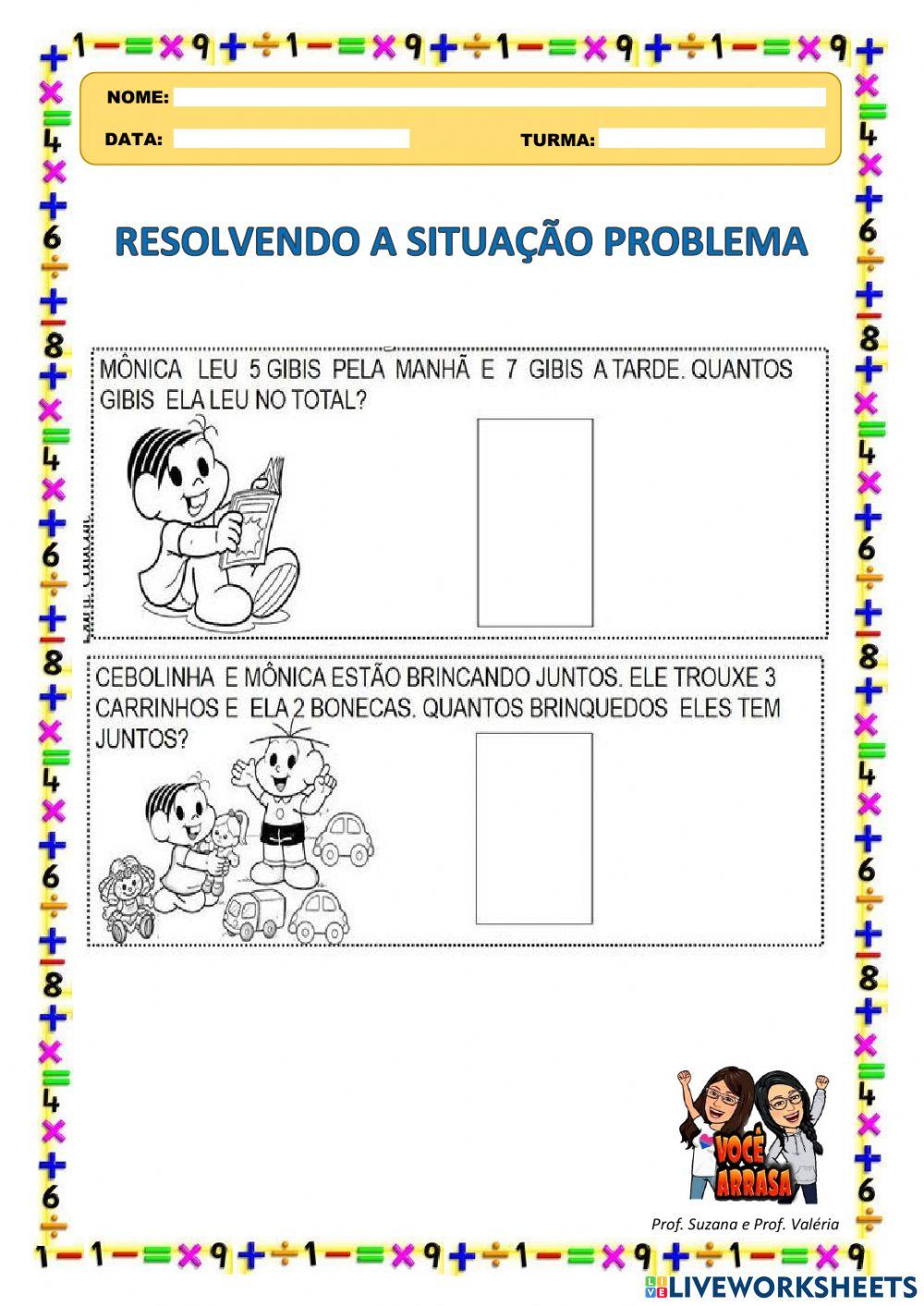 Resolvendo a Situação Problema
