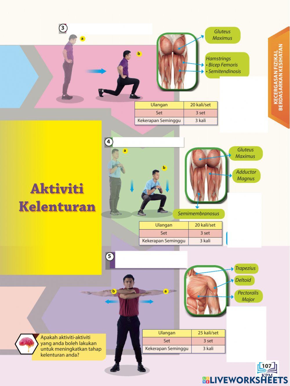PJPK T5 Unit 6: kecergasan fizikal berdasarkan kesihatan
