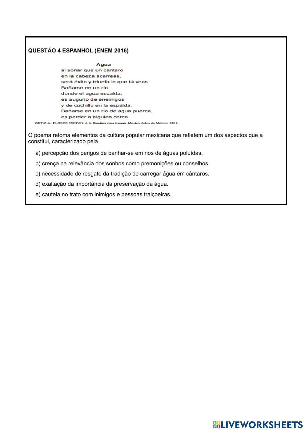 Roteiro -3° série - 5 ° quinzena- Inglês
