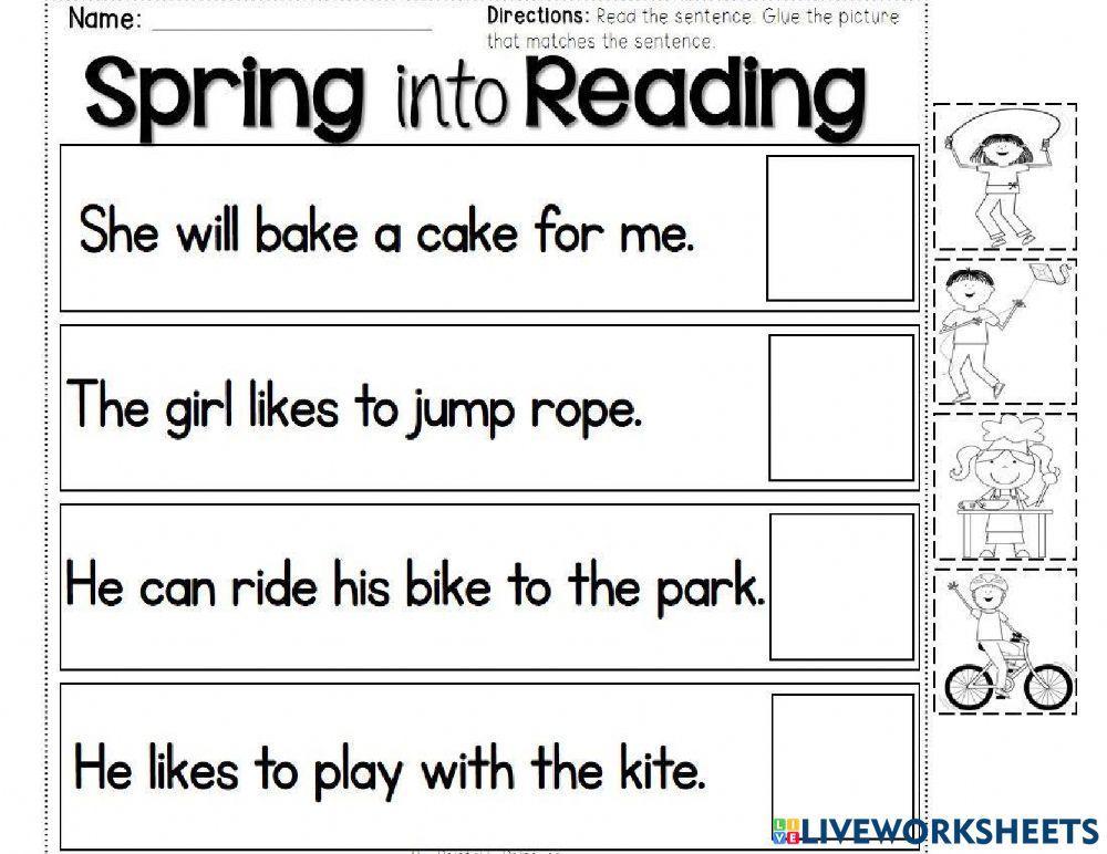 Spring into reading