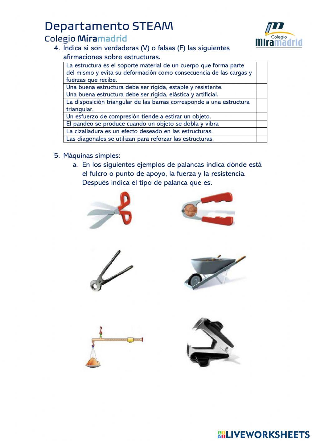 Estructuras y máquinas simples