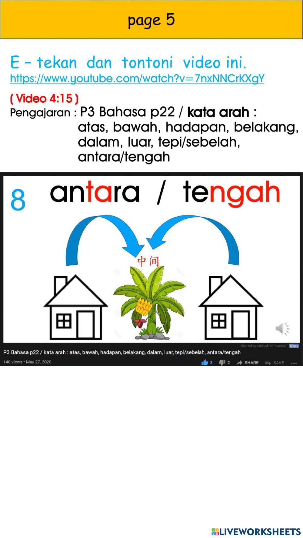 P3 - Term 2 - Bahasa Revision