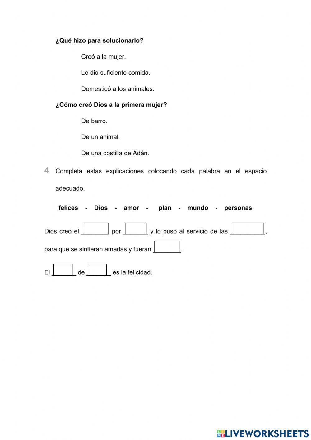 Evaluación Unidad 1 5º Primaria