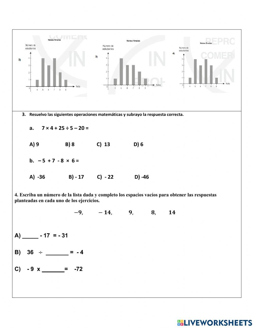 Evaluación diagnóstica